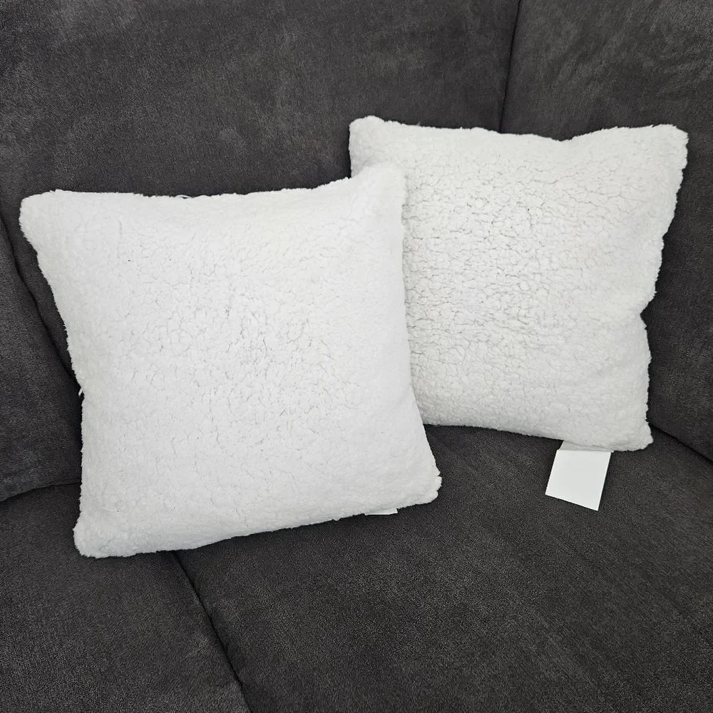 Cuddl Duds Winter Dog Print Throw Pillows Set Of 2